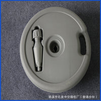 供应沙滩伞 太阳伞 广告伞塑料抗摔底座塑料水桶S420