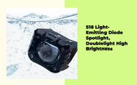 LED Fog Light for Bikes, Waterproof