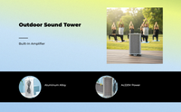 20W waterproof outdoor wall speaker
