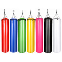 Microfiber Leather Punching Bag, Hanging, for Boxing and Martial Arts Training
