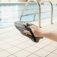Perforated Lap Swimming Hand Paddles Contoured Swimming Paddles with Straps Lightweight Gear Comfortable for Adults, Swimmers, Pool
