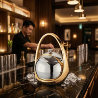 Ice Pail with Lid Insulated Pail Easy to Clean for Parties, Bartenders