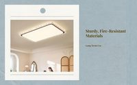 Dimmable LED ceiling light