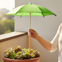 Plant Umbrella Blocking Mini Plant Umbrella Rainproof for Balcony, Gardeners