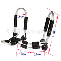 Foldable Aluminum Roof Rack for Kayak and Luggage