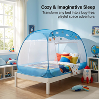 Breathable Mesh Bunk Bed Canopy, No Installation Dorm Bed Tent, Student Bed Canopy, Mesh Bed Cover for Dorm Resident, Easy Setup Student Bed Tent