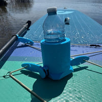 SUP Cup Holder Paddle Board Water Cup Holder Kayak Bungee Cord Fixed Portable Folding Drink Rack