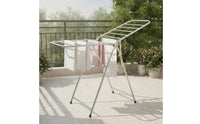 Foldable Clothes Drying Rack Collapsible Laundry Drying Rack Adjustable Laundry Airer Portable for Balcony