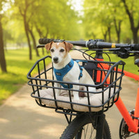 Mountain Bike Basket Shock Absorbing Cycling Gear Heavy Duty for Outdoor Riding