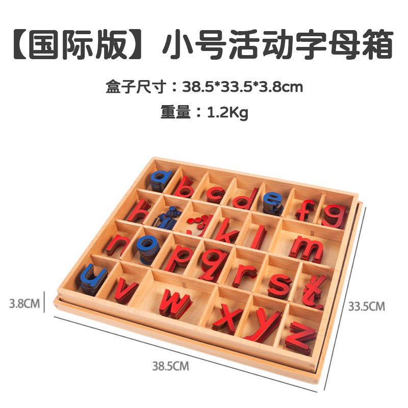 S Intl Alphabet Box