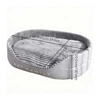 Removable washable dog bed