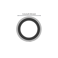 JB982 O-Ring Assortment Kit, Metal Bonded Gasket Washer, Nitrile Rubber, Suitable for Hydraulic Oil tubes, Leak leak-stopping, resilient, Easy to Install