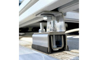 6 Pieces Roof Rack Bracket Brushed Silver Cargo Rack Bracket 90-Degree Angle