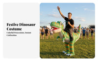 Quick Inflation Inflatable Dinosaur Suit