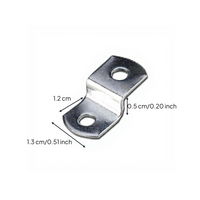 Z Shaped Corner Bracket, Metal Fastener, sturdy Fixing Accessory for Picture Frame, Furniture, Shelf