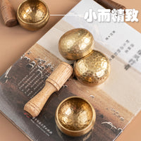 Nepal Mini Singing Bowl Sanskrit Sound Bowl Yoga Meditation Sound Bowl Copper Qing Meditation Healing Copper Bowl Decoration