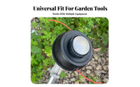 Aluminum Alloy Universal String Trimmer Head Easy Load Grass Cutter Replacement Head Heavy Duty for Weeding