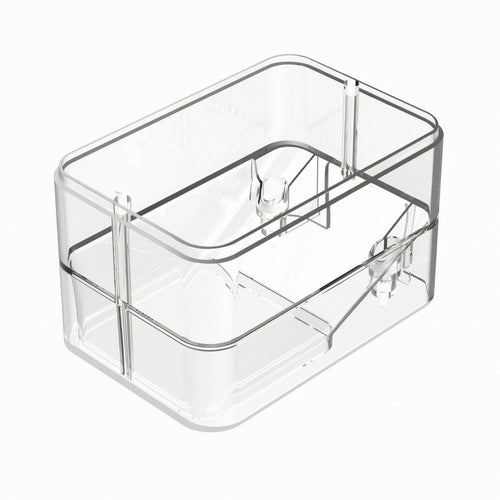 Automatic Aquarium Aquatic Feeder Transparent Aquatic Food Container 200 Ml