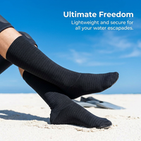 Neoprene Diving Socks Men Women, Wetsuit Socks Long Calf, Thermal Anti-slip Diving Socks for Snorkeling Swimming Surfing Sailing