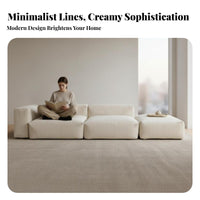 sleeksleek for any cube Sofa Artisanal Minimalist design sensibility sectional Couch Minimalist and design Living Room Furniture for Apartment Dwellers, Lounge Area, Family Gatherings