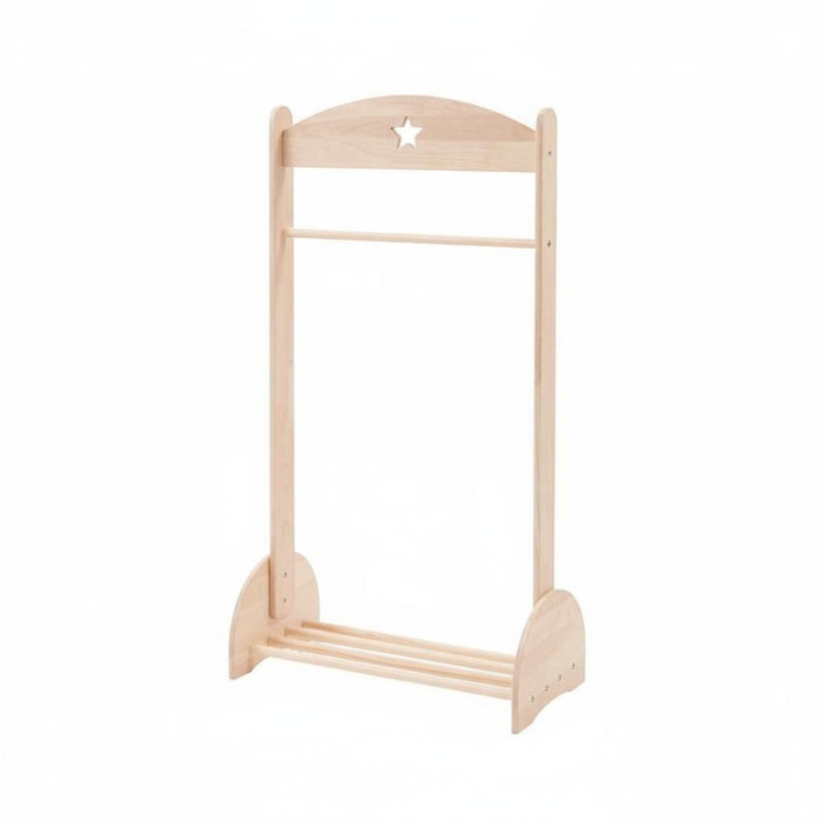 children's Costume Rack Rack Cute Design Children's Accessible Wardrobe Stable Frame Space-Saving for Playroom, Nursery
