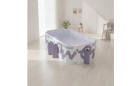 Rigid Wall Foldable Swimming Pool Framed Collapsible Swimming Pool Portable Stable for Garden