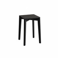 Stackable Square Stool Nordic Design Stackable Wooden Stool Space-Saving