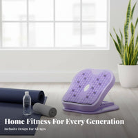 Adjustable Slant Board Portable Design Leg Stretcher Padded Heel Rest