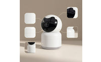 Smart IP Security Camera Two-Way Audio PTZ Security Camera 1080p Indoor for Parents, Pet Owners, Baby Monitoring