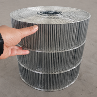 Roll Chicken Wire, 2.0 mm Welded Galvanized Fence, for Enclosures and Gardens, Silver Color