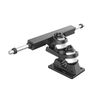 Aluminum Alloy Electric Skateboard Bracket with Hub Motor Bridge, Powder Coated, Longboard Front and Rear