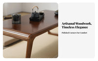 Japanese Infusion Table Minimalist-Inspired-Inspired by Design Floor Desk Space-Saving Multi-Functional for Students