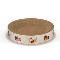 Cat Scratcher Bed Recyclable Scratcher Bowl Safe for Living Room, Cats, Kittens