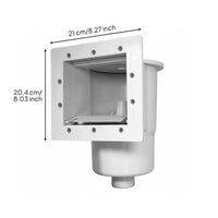 Pool Skimmer Widly Mouth Pool Skimmer Easy to Clean Buoyant Debris Collector for Concrete Pools