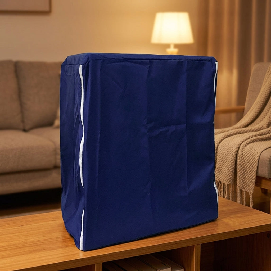 Bird Cage Cover with Zipper, Flat Top Polyester Blackout Cover for Large Pet Bird, Dustproof Birdcage Cover for Evening Glow Use