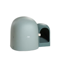 Litter Box with Entry Tunnel Easy to Clean Pet Supply Minimalist for Apartment