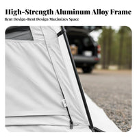 Rainproof SUV Tailgate Tent Weather Protection Camping Shelter Fits Most SUVs Car Awning Spacious Interior for Road Journeypers, Families, Tailgaters, Campsites, Tailgating, Beach Trips