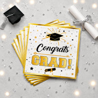 Graduation Party Napkins Printed Graduation Party Napkin Food Safe for Graduates