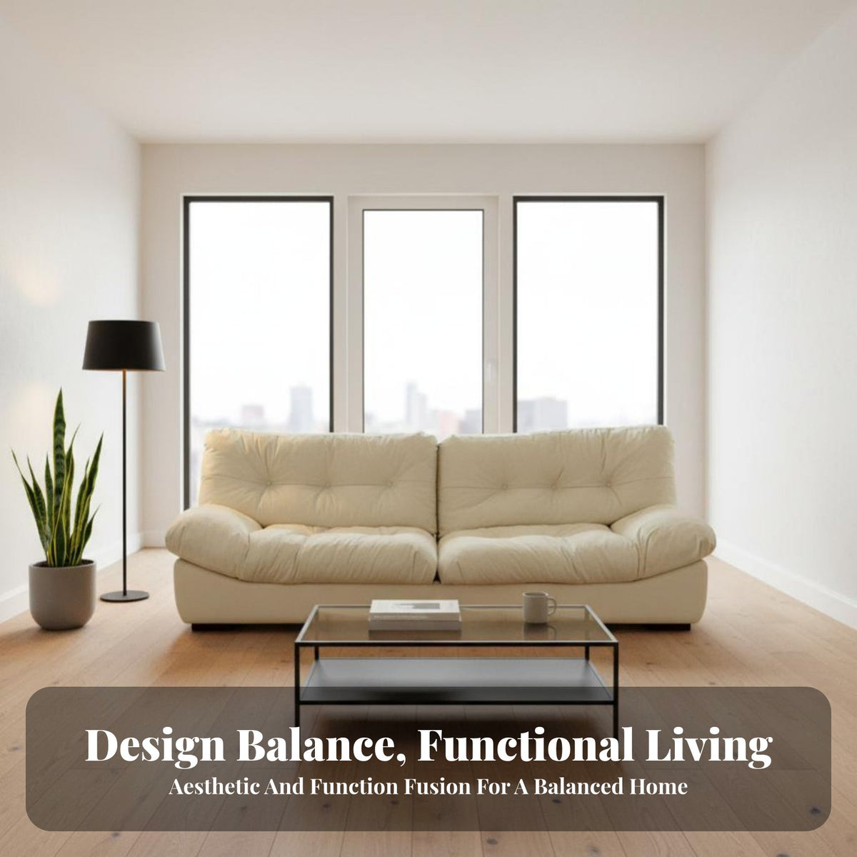 Lowoutline Lounge Set pet-resistant fabric Resistant Fabric Lowoutline Sectional Petwelcoming Sofa for Apartment Dwellers, Homeowners