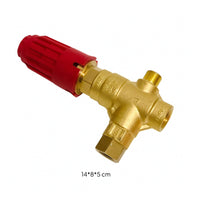 Machined Finish Pressure Regulating Valve Adjustable Washer Pump Valve