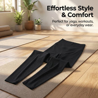 Leggings for Women UK High Waist Gym with Cooling Material, Breathable Stretch Workout Tights for Summer, Plus Size