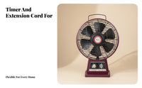 Targeted Airflow 10 Inch Desk Fan 2 Speeds Rotating Louver Fan 3-Speed Settings Small Personal Air Circulator Energy Saving for Office, Bedroom, Dorm Room