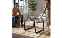 Tubular Bed Support with Straps | Low-Profile, Floor Lounger Frame, for Bedroom