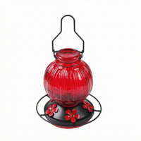 Hummingbird Feeder Easy to Clean Outdoor Decor 360° Perch for Garden