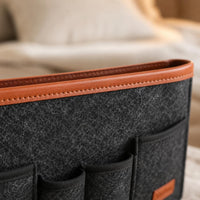 Sofa Armrest Organizer Rectangular Sofa Armrest Storage Organizer Soft Material