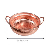 Handmade Copper Pot Heat Distribution Household Cookware Decorative