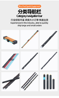 180-Degree Double-Slot Flat-Open Billiard Cue Case, Aluminum Alloy, for American Pool, Cross-Border