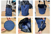 Golf Club Storage Bag with Hooks, Machine Washable, Waterproof