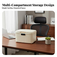 Combination Lock Safe Box Portable with Handles Combination Lock Box for Parents