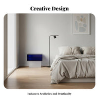 Floating Acrylic Drawer Space-Saving Floating Cubby Shelf Minimalist aesthetic